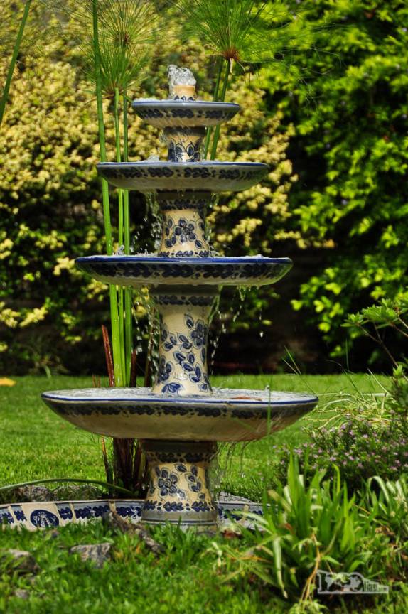 Chafariz de praça em Colonia del Sacramento, no sul do Uruguai